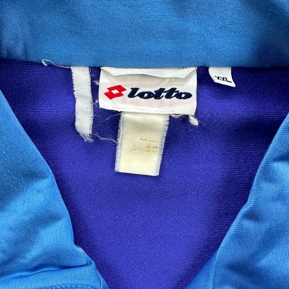 Vintage 90s Lotto Track Jacket size xxl - Picture 4 of 5